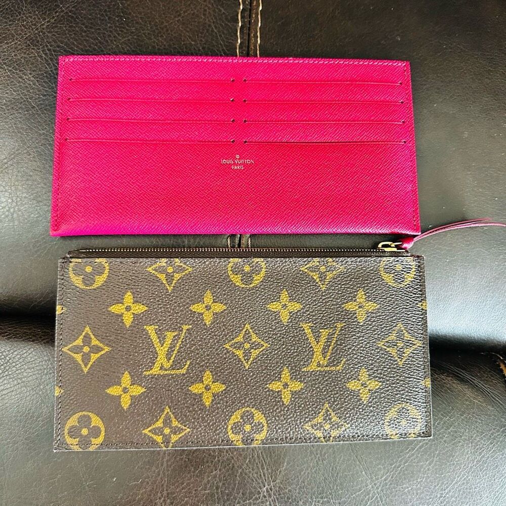 Louis Vuitton Felicie Inserts Monogram Fuschia